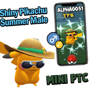 Pokemon Shiny Pikachu Summer Male Mini P T C 80k